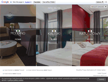 Tablet Screenshot of hotelmoderno.pl